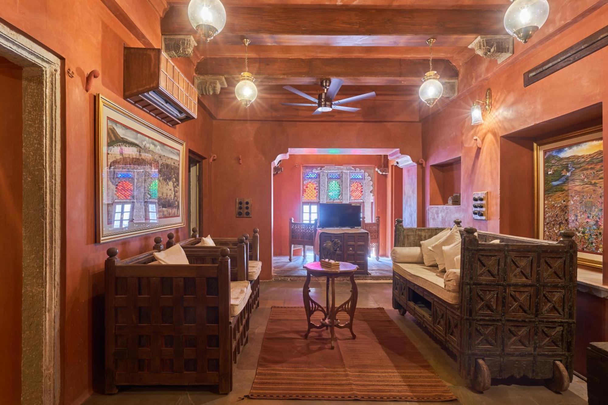 Kaladwas Lal Haveli Hotel Udaipur Buitenkant foto