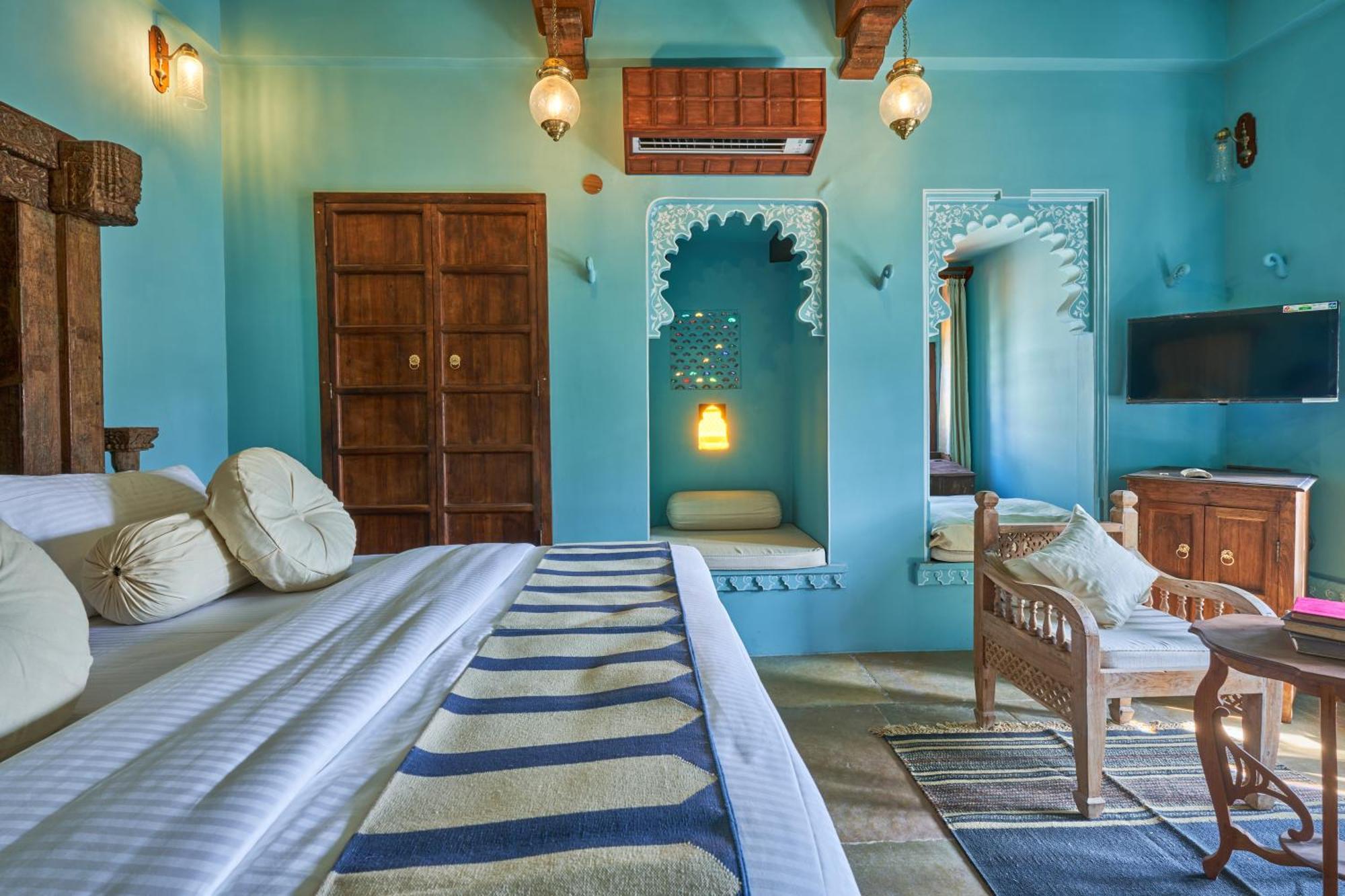 Kaladwas Lal Haveli Hotel Udaipur Buitenkant foto